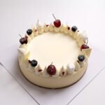 עוגת יום הולדת - גבינה אפויה שוקולד לבן