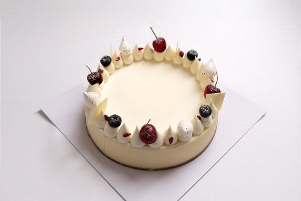 עוגת יום הולדת - גבינה אפויה שוקולד לבן