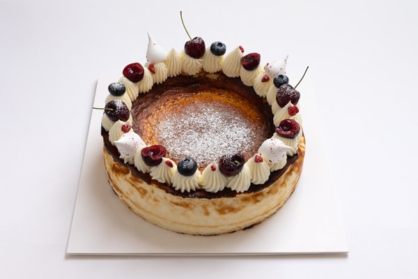 עוגת יומולדת- גבינה אפויה באסקית