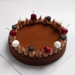 עוגת יומולדת -פונדנט שוקולד