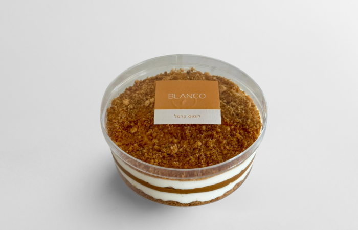 מוס גבינה עם לוטוס קרמל - אריזה משפחתית