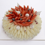 עוגת פבלובה עם תותים